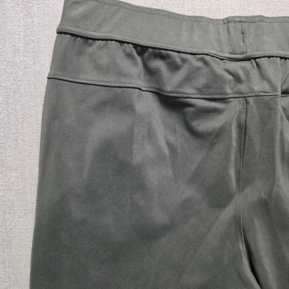 Balance Collection Jogger Pants Mens L Olive Green Athletic Zipper Pockets